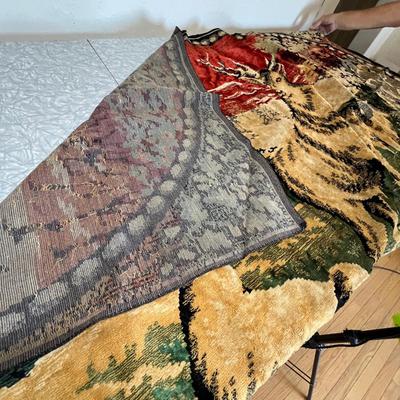 Vintage tapestry rug