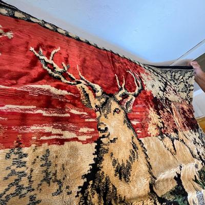 Vintage tapestry rug
