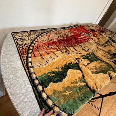 Vintage tapestry rug