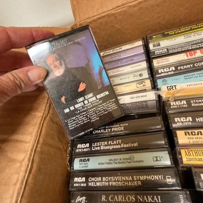 Flat of cassettes