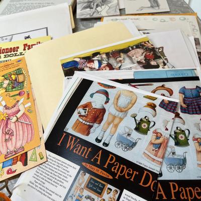 Doll booklets & other