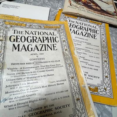 Vintage paper memorabilia