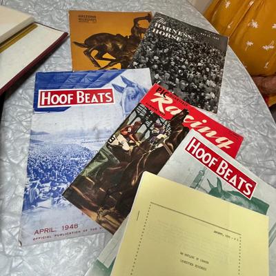 Scrap books & Horse magazines