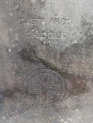 Griswold Iron Griddle