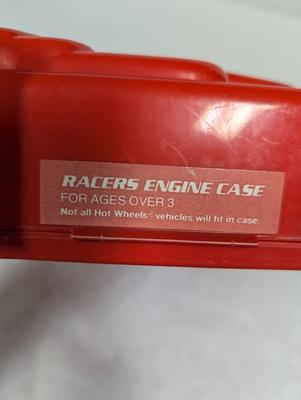 Racers Engine Hot Wheels Case