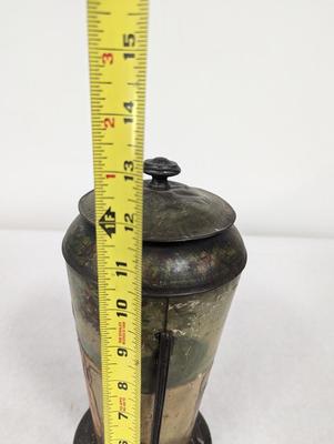 Fancy Two Handled Tea Caddy