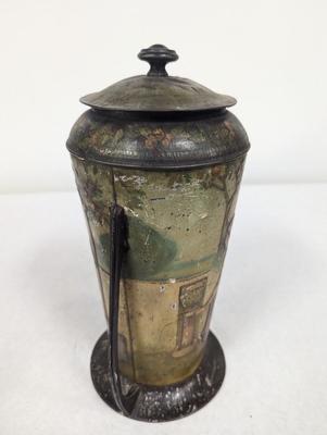 Fancy Two Handled Tea Caddy