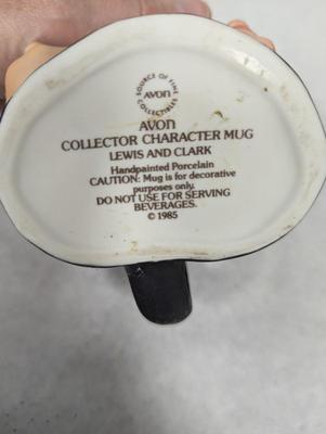 Avon Collector Character Mugs Lewis And Clark & The Wright Brothers