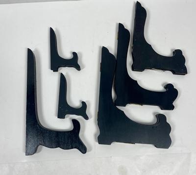 Lot of 6 Assorted Picture Frame Easels