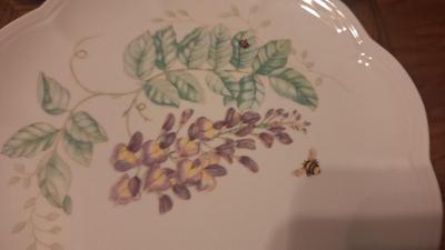 Butterfly meadow Lenox dishes -24 peices