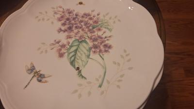 Butterfly meadow Lenox dishes -24 peices