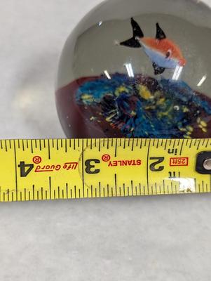 Vintage Penco Art Glass Fish Paperweight