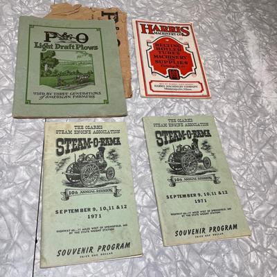 Vintage Programs & paper
