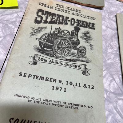 Vintage Programs & paper