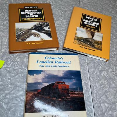 Books on Railroads Autographed 1st editions