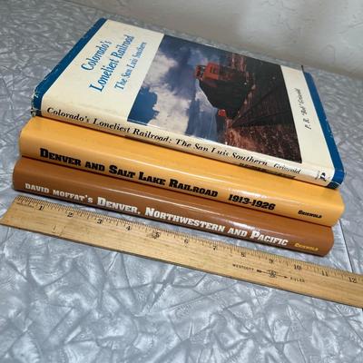 Books on Railroads Autographed 1st editions