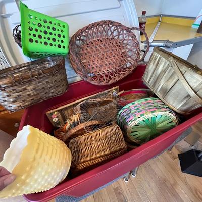 Bunches of baskets
