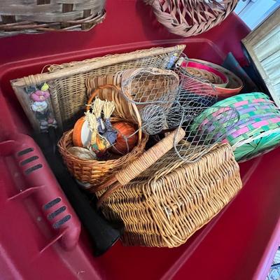 Bunches of baskets