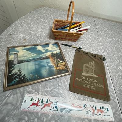Vintage advertising lot