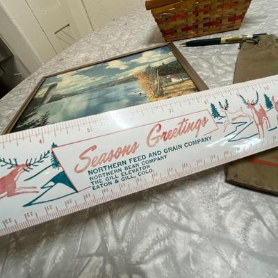 Vintage advertising lot