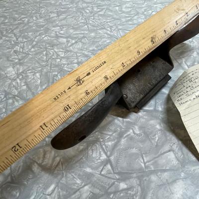 Antique plane