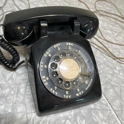 Antique telephones