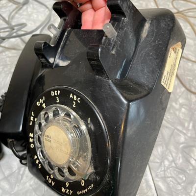 Antique telephones