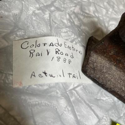 Colorado Eastern Railroad track