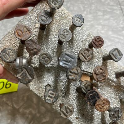 Railroad date nails