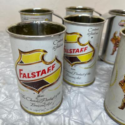 Falstaff Beer can mugs