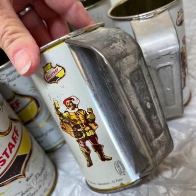 Falstaff Beer can mugs