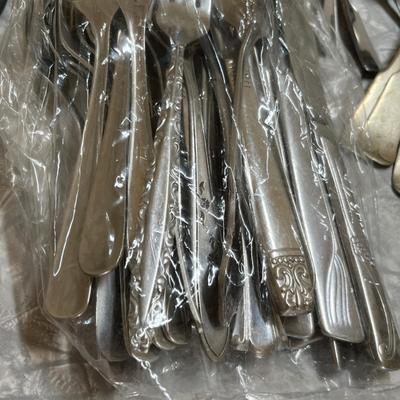 Large lot of flatware