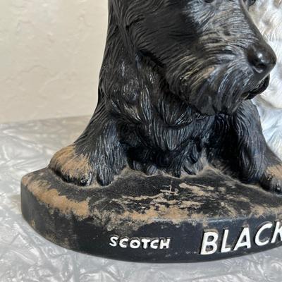 Black and white Scotch sign