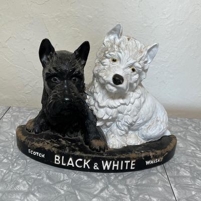Black and white Scotch sign