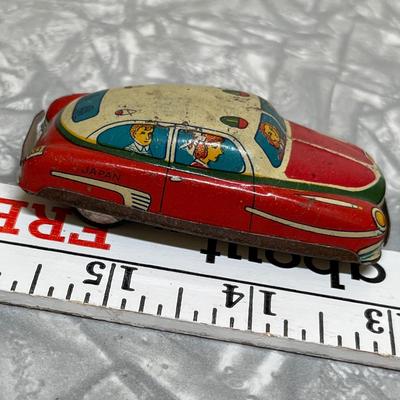 Antique tin cars