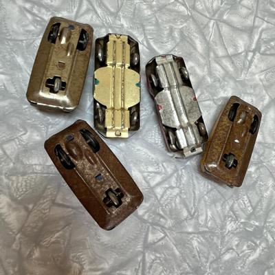 Antique tin cars