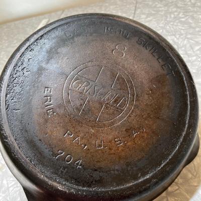 Early Griswold #8 Skillet