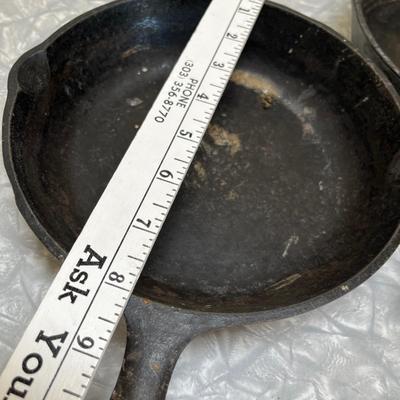 Cast Iron #3 Set of skillets