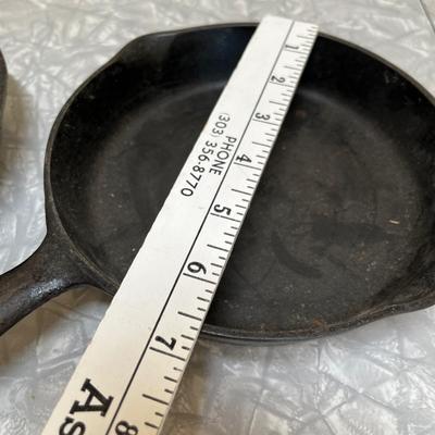 Cast Iron #3 skillets