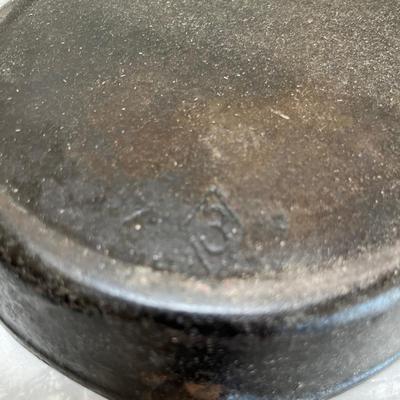 Cast Iron #3 skillets