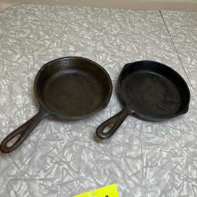 Cast Iron #3 skillets