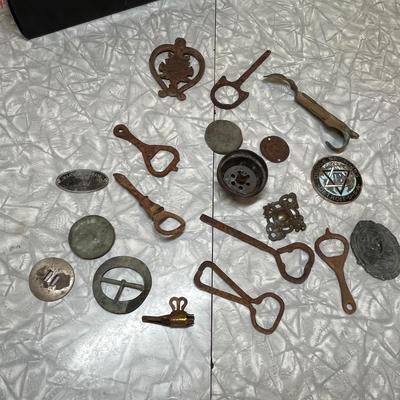 Lot of church keys & other