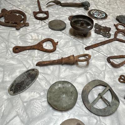 Lot of church keys & other