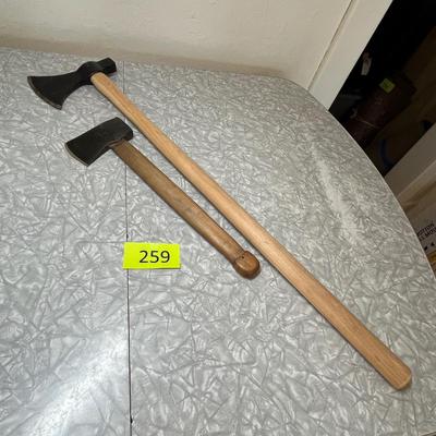 Hatchet & ax