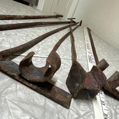 Long handled Branding Irons #1