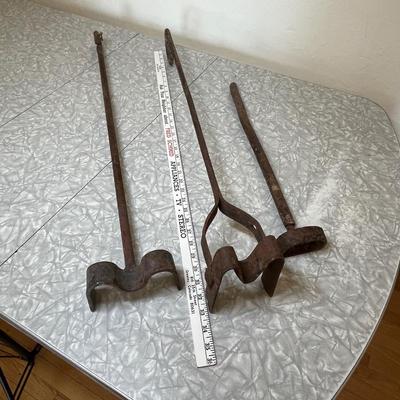 Long handled Branding Irons #2