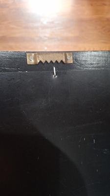 Frame metal sign with vintage theme for magnet board