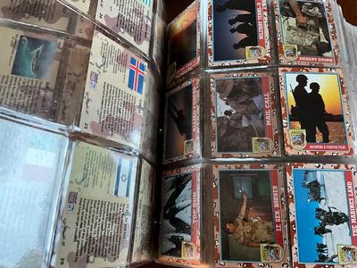 Desert Storm Bundle, Trading cards
