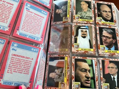 Desert Storm Bundle, Trading cards