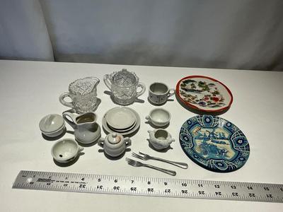 Mini Dishware lot 1900s